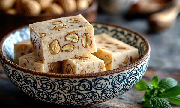 mexican turr&oacute;n de cacahuate, peanut nougat video