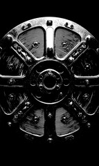 Obraz premium Detailed View of a Vintage Film Reel