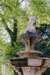 Architecture of the old town of Split in Croatia