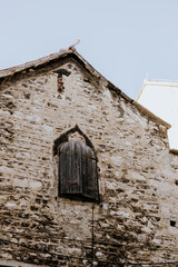 Architecture of the old town of Split in Croatia