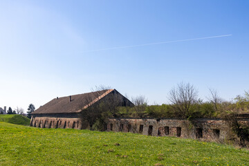 The Fortress of Slavonski Brod on a sunny day