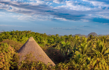Puerto Quetzal, the coastal entry point to Antigua, Guatemala. In the lush tropical rain forest a...
