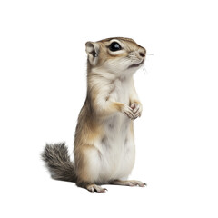 Obraz premium chipmunk on white background