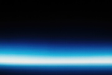 Fototapeta premium An abstract representation of a sky with layered colors and a dark horizon.