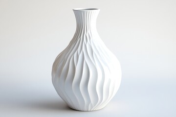 3D Vase Isolated and White Background