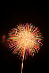 大石田まつり花火大会 尺玉 山形県  Oishida Festival Fireworks 12 inch shell