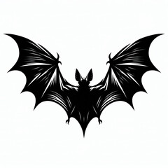 wildlife black and white animal silhouette illustration