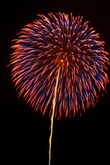 山形県 大石田まつり花火大会 尺玉 Oishida Festival Fireworks 12 inch shell