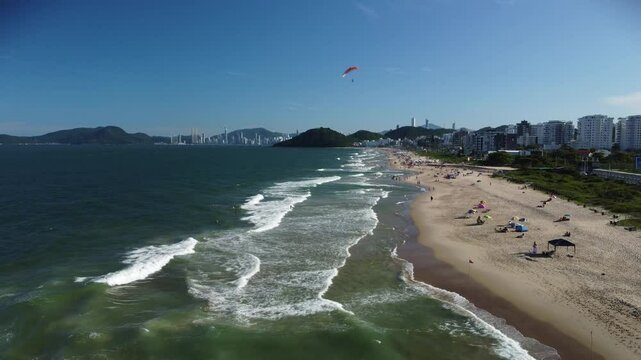 Praia brava Itajai Santa catarina