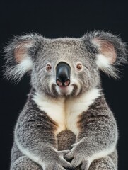 Naklejka premium Joey with surprised expression.