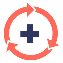 Recover glyph color icon