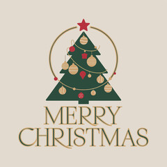 2d vector illustration colorful icon for Christmas items and decoration with gifts accessories