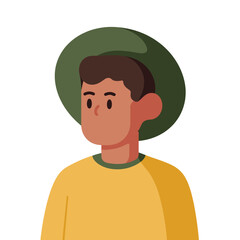 Fototapeta premium 2d vector illustration for cartoon character design for kids and comic book stickers printing and cartoon movie 