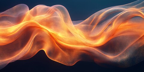 Fototapeta premium Abstract Fire Flow Background (1)