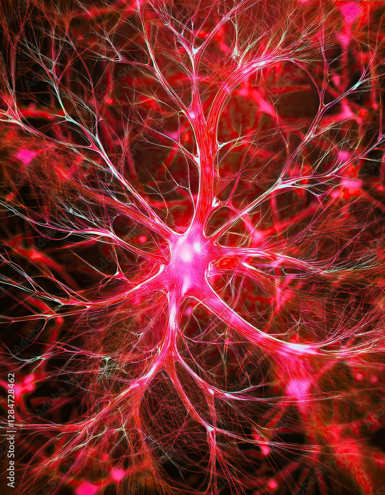 Poster Intricate Neural Connections Illuminate the Wonders of Brain Communication and Activity