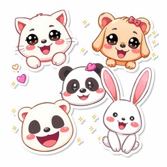 small animal stickers