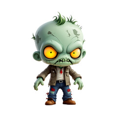 Chibi Zombie Transparent Background