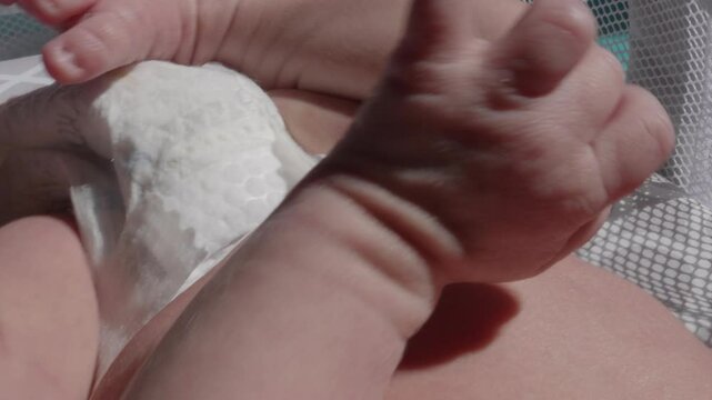 A Newborns Umbilical Stump Falling Off