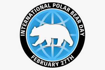国際ホッキョクグマの日　2月27日 記念日