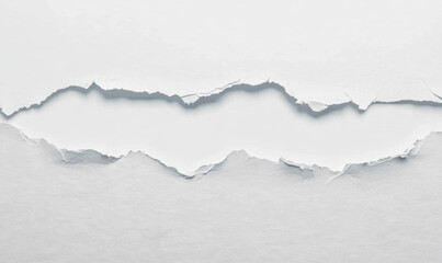 torn blank pages with uneven texture edges. set of ripped white paper sheets png isolated on transparent background. document or newspaper mockup. 
