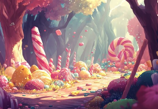 Candy background