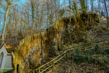 Am Wachsenden Felsen nahe Landau/Isar