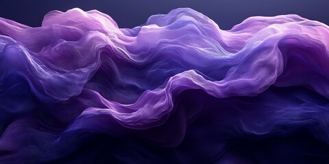 Obraz premium Abstract Purple Fabric Drape