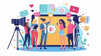 Influencers Promoting Brands on Social