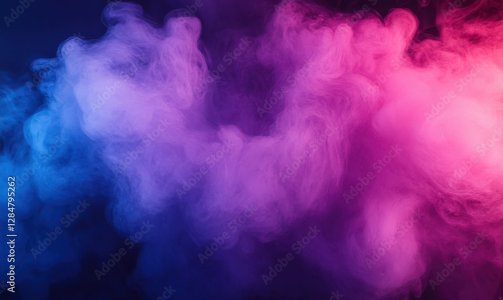 Poster gradient abstract background with a soft transition from pink to purple hues glowing gently under di