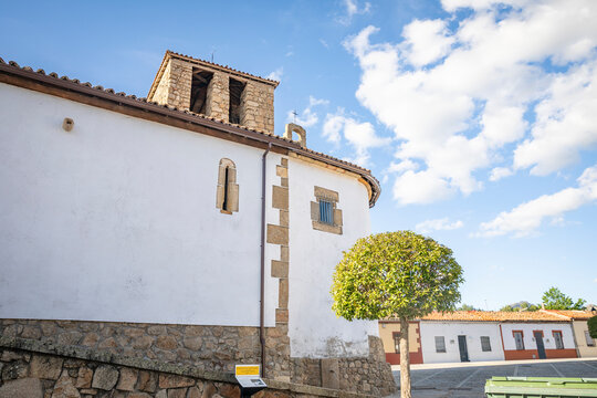 Church of Santiago (La Antigua) in Bejar, province of Salamanca, Castile and Leon, Spain 