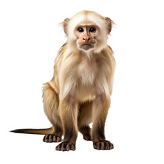 Obraz premium monkey isolated on transparent background,PNG