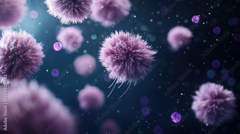 Poster a high-resolution close-up of pink flowers against a dark background the image features a soft, blur