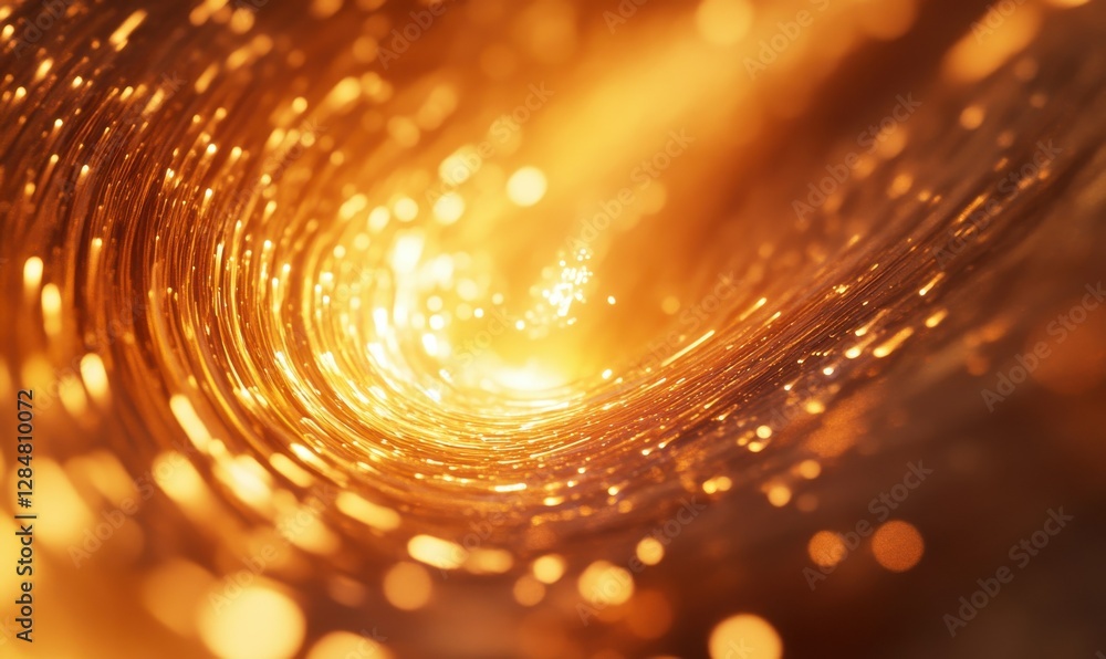 Aufkleber dynamic close-up of a flickering candle flame surrounded by warm glowing light, creating a meditativ