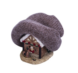 beautiful ceramic house