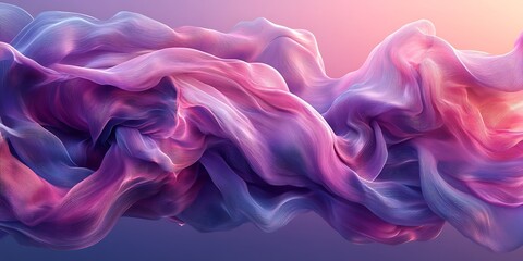 Obraz premium Abstract Fabric Flowing Colors (2)