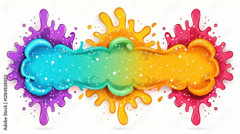 Poster stylish spray paint stencil frames and textures for an edgy artistic touch in any design project. pe