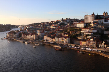 view of the old town of Porto Portugal
