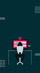 New-Tech warning poster idea