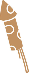 Hand Drawn Petard Rocket