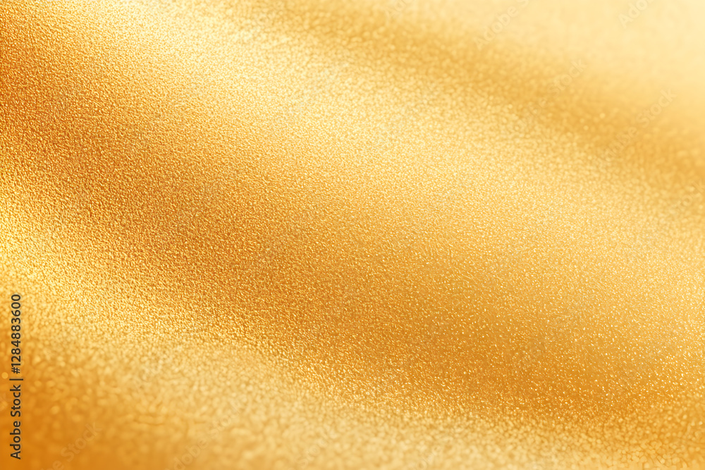 Poster abstract gold glitter texture background with soft light and subtle wave.