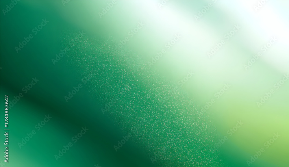 Poster abstract green gradient background with subtle texture and light effects