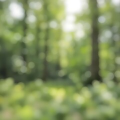 Obraz premium green blur bokeh background