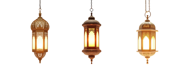 Traditional Hanging Lanterns for Ramadan