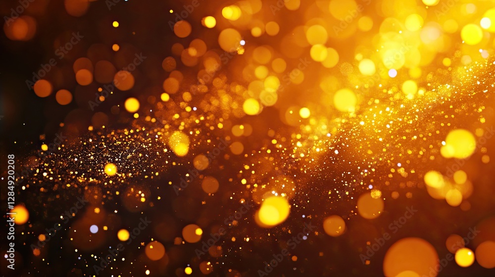 Poster 3d rendering of abstract digital particles, futuristic background with flowing particles, perfect fo