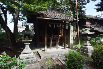 Fototapeta premium 関蝉丸神社下社 貴船神社 滋賀県大津市