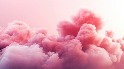 Soft cloud-like pink texture with varying intensity, creating a dreamy aesthetic