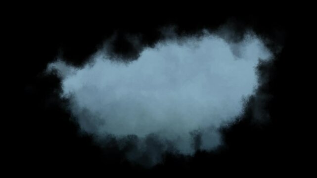 Realistic Soft Clouds Moving