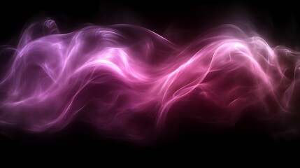 Obraz premium Abstract Purple and Pink Swirling Smoke Design