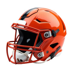 Fototapeta premium Football Helmet on Transparent Background