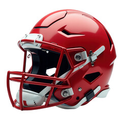Fototapeta premium Football Helmet on Transparent Background